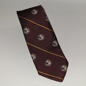 Seminoles Vtg Tie FSU Mens Neck Tie Campus Classics Skinny